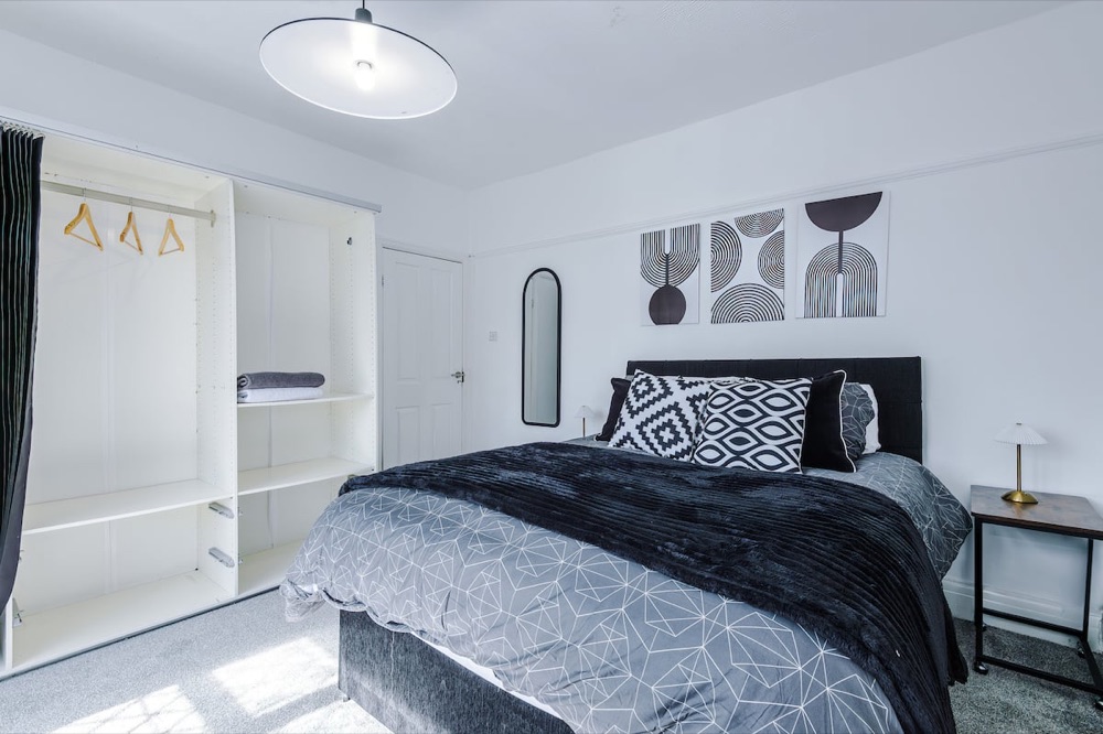 Bedroom 2 at Luxury 3-Bedroom Apartment