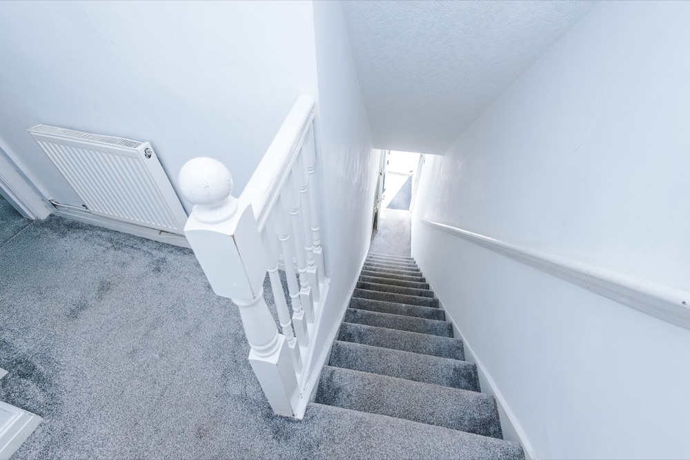 Stairs at Luxury 3-Bedroom Apartment