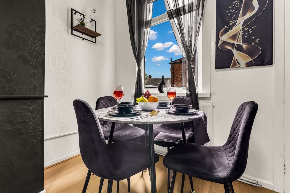Dining area at Beautiful 4-Bedroom House