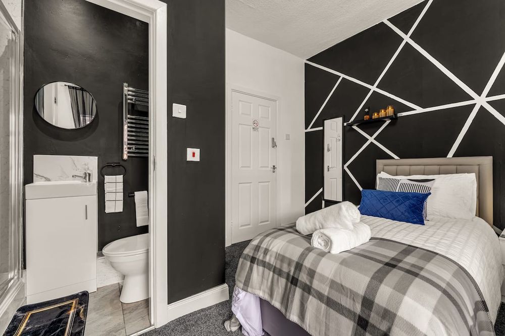 Bedroom 1 at Beautiful 4-Bedroom House