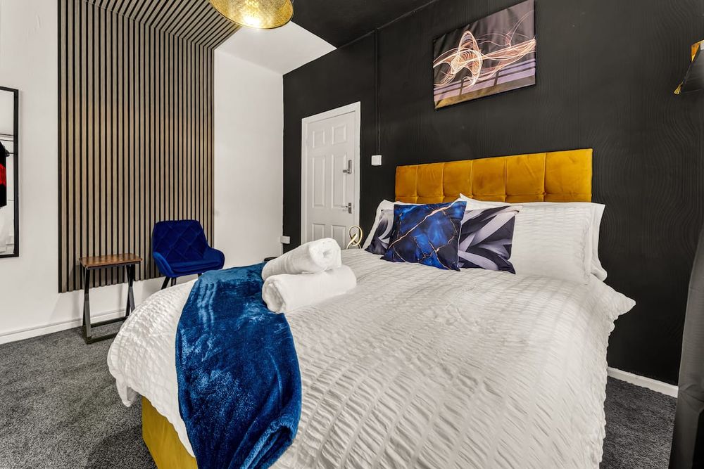 Bedroom 2 at Beautiful 4-Bedroom House
