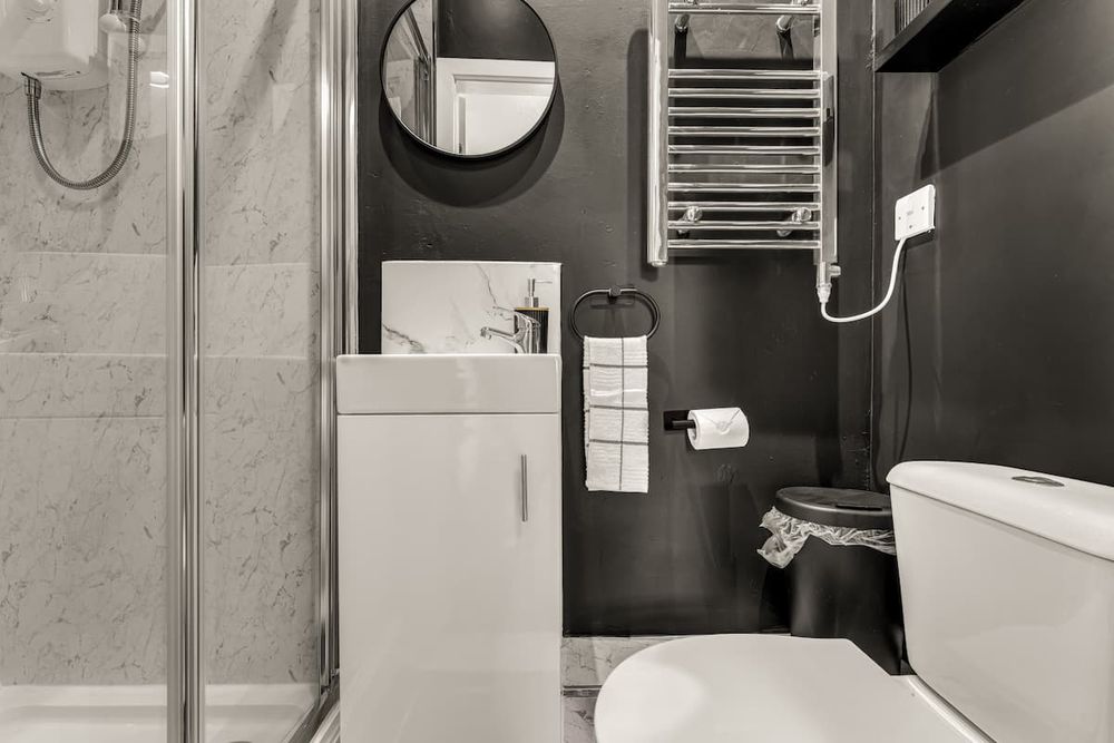 Bathroom at Beautiful 4-Bedroom House