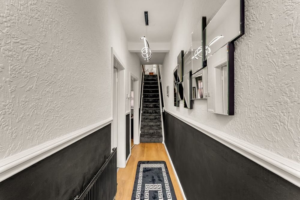 Hallway at Beautiful 4-Bedroom House
